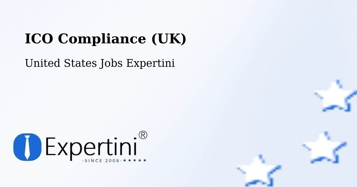 UK Data Protection & ICO Compliance – Sandy Hook - United States Jobs Expertini
